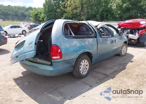 1999 Plymouth Grand Voyager Se from USA, damaged, VIN 1P4GP44G8XB565034